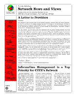 CYFN Provider Relations Network News & Views