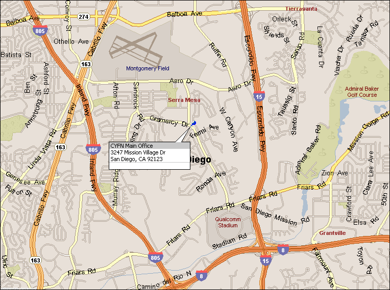 Main Office map